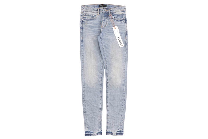 PURPLE BRAND LOW RISE SKINNY JEAN (P001-SDST225:SANDSTONE LIGHT INDIGO)