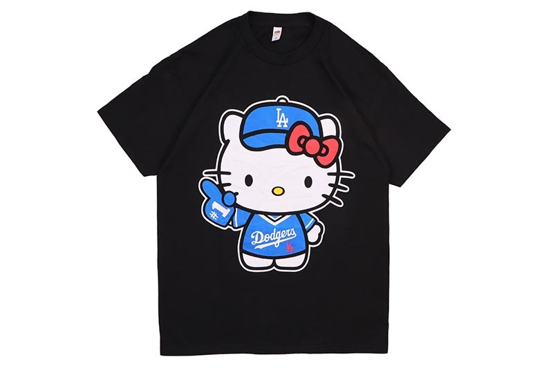 HOUSE OF TEES KITTY LA GRAPHIC T-SHIRT (BLACK)
