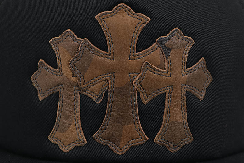 CHROME HEARTS CEMETERY TRUCKER HAT (BLACK CAMO) | Brand,A-F,CHROME