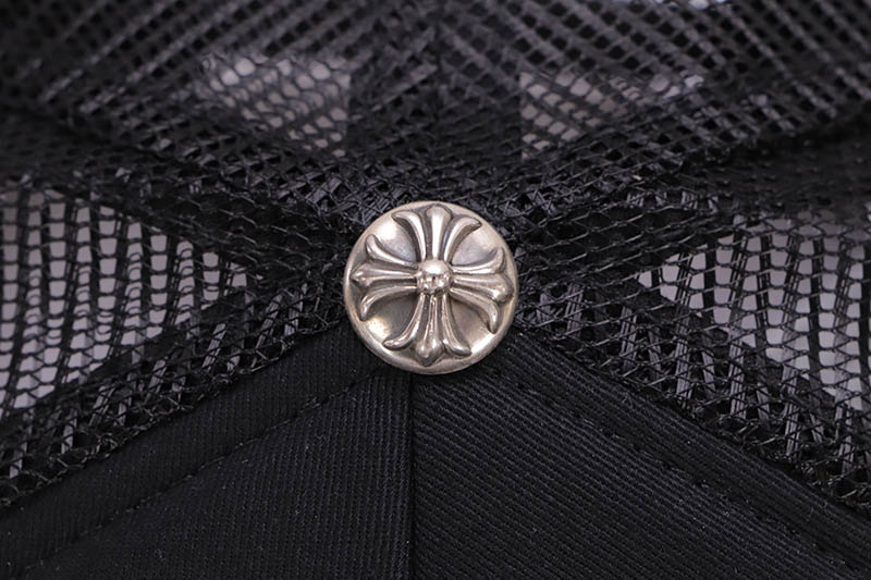 CHROME HEARTS CEMETERY TRUCKER HAT (BLACK CAMO)