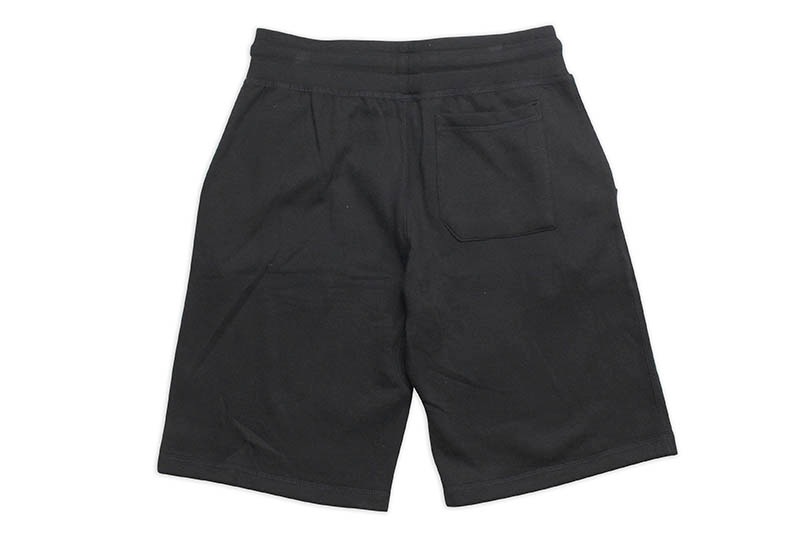 RODMAN BRAND RETRO LOGO SHORTS (BLACK)