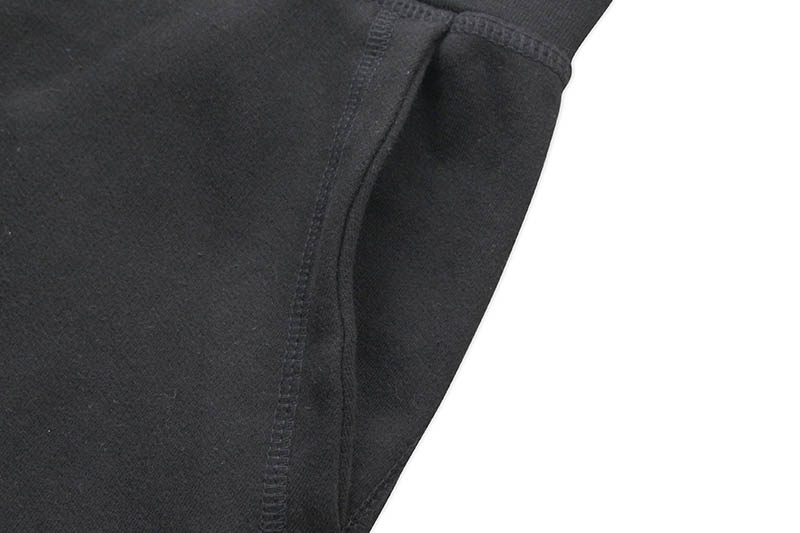 RODMAN BRAND RETRO LOGO SHORTS (BLACK)