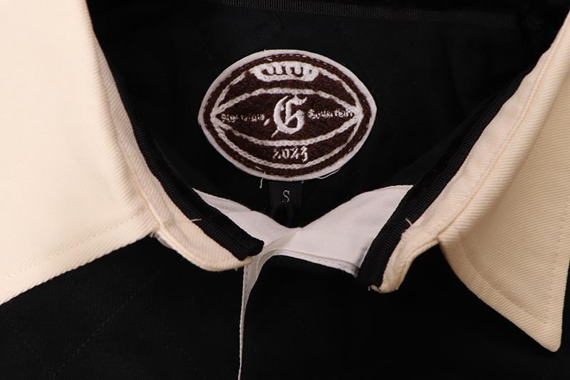 GODSPEED CLASSIC FIELD RUGBY SHIRT (BLACK/YELLOW)