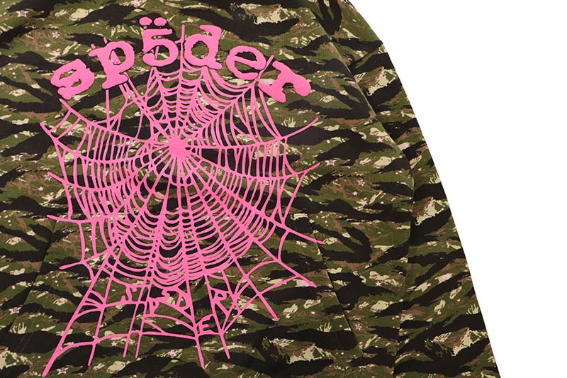 SP5DER OG WEB V2 HOODIE (TIGER CAMO) | Brand,S-Z,SP5DER