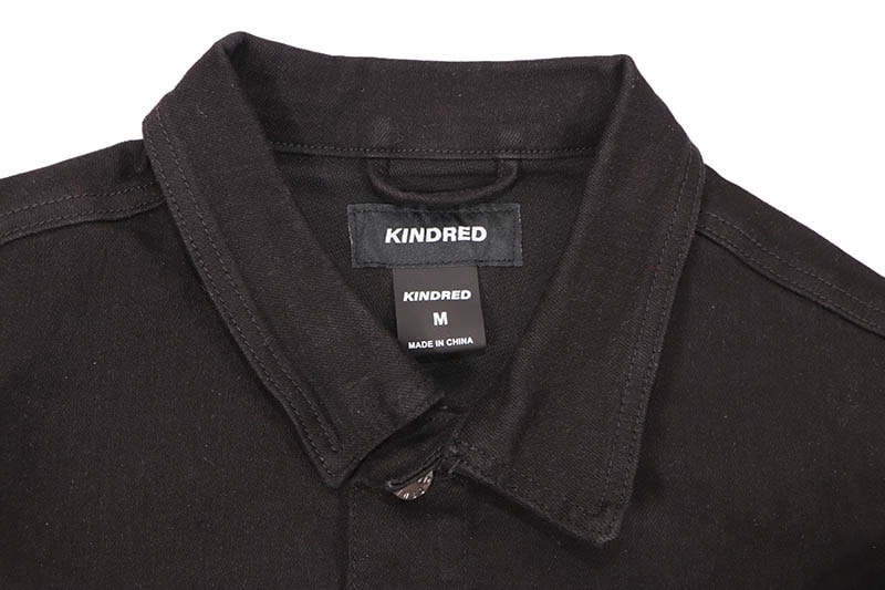 KINDRED BONE LINE DENIM JACKET (KD247J:JET BLACK) | Brand,OTR