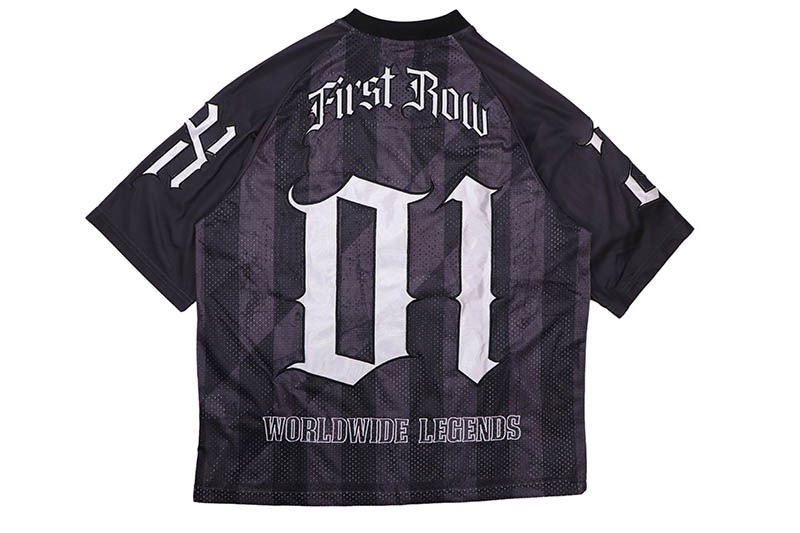 FIRST ROW ELITE FIELD SHORT SLV SPORTS JERSEY (FRR2010:BLACK
