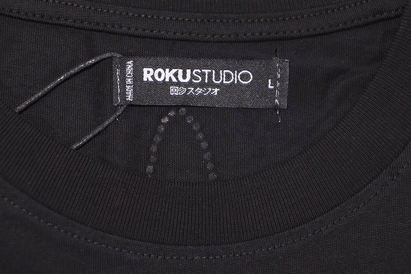 ROKU STUDIO FLY AGAIN BOXY TEE (RK1482074:WASHED BLACK)