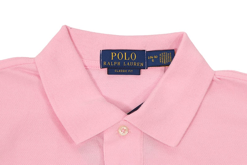 POLO RALPH LAUREN BOYS ICONIC MESH POLO SHIRTS (323603252003:PINK