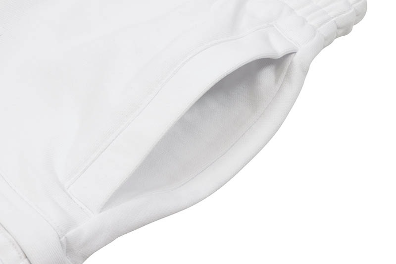 PRO CLUB COMFORT FRENCH TERRY CARGO SHORT - 11 INCH INSEAM (SNOW WHITE) 13PC0402