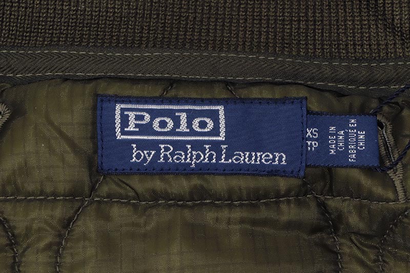 POLO RALPH LAUREN QUILTING LINER BUTTON JACKET (OLIVE)