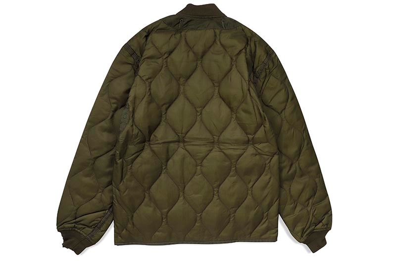 POLO RALPH LAUREN QUILTING LINER BUTTON JACKET (OLIVE)