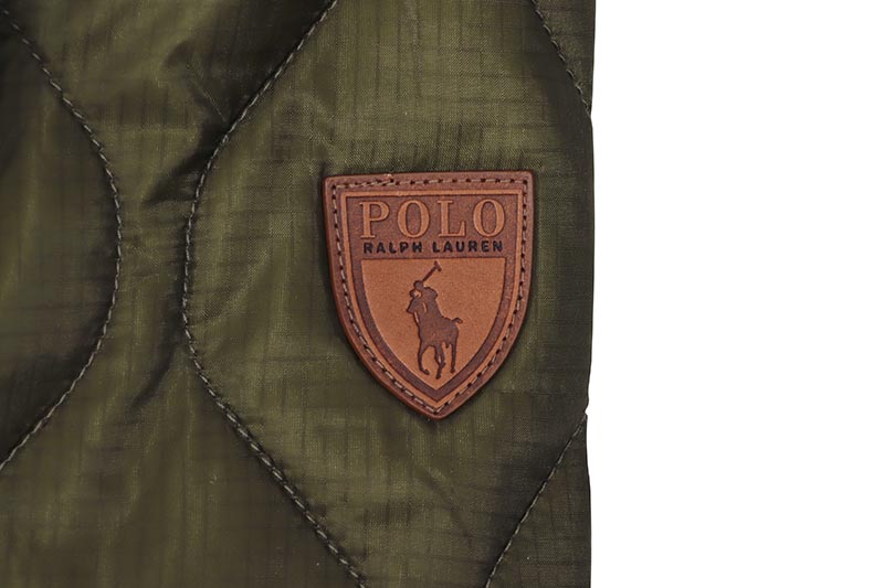 POLO RALPH LAUREN QUILTING LINER BUTTON JACKET (OLIVE)
