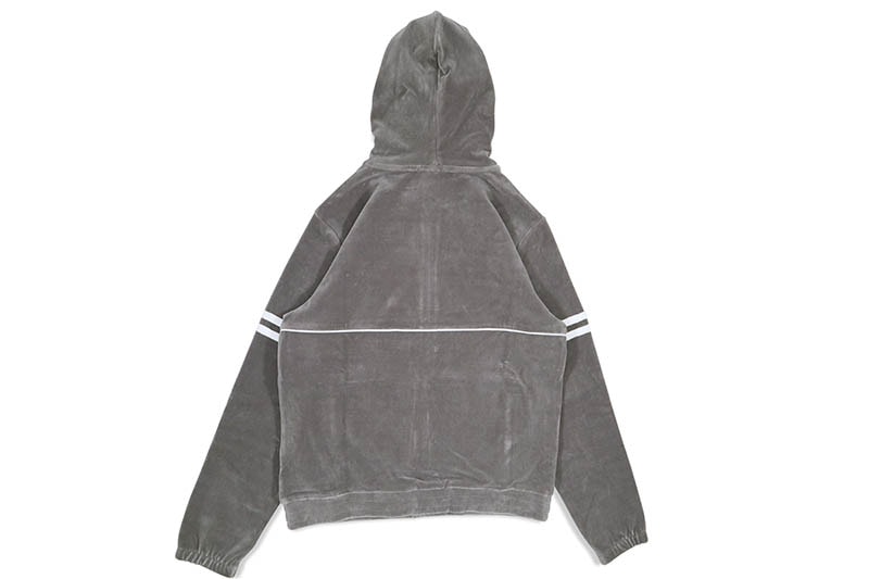 SERGIO TACCHINI SCOPETO FULL-ZIP VELOUR HOODIE (STF22M50197-942