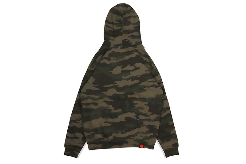 COOKIES ORIGINAL LOGO HOODIE (CAMO/ORANGE) 1564H6664 CM232HFP04