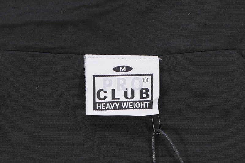 PRO CLUB HEAVYWEIGHT TRACK JACKET (BLACK/WHITE/GRAY) 31PC0302