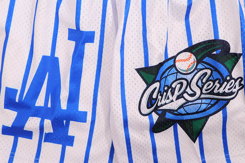 CrisP NYC BLUE PINSTRIPES SHORTS