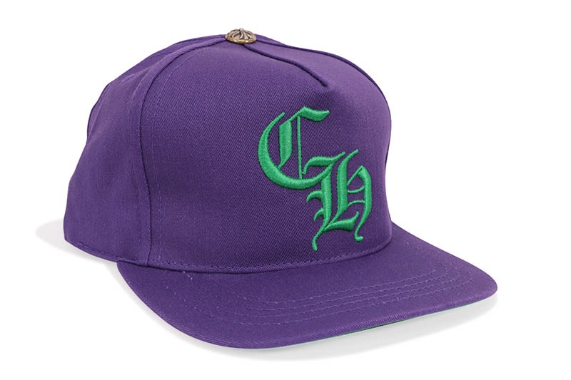 CHROME HEARTS CH BASEBALL CAP (PURPLE)