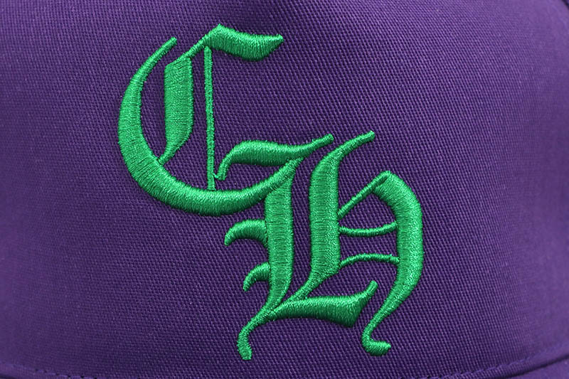 CHROME HEARTS CH BASEBALL CAP (PURPLE)