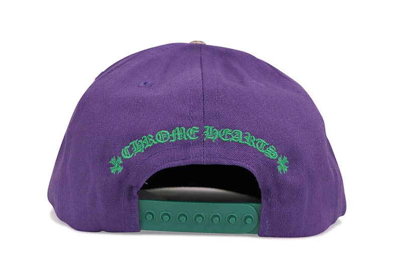CHROME HEARTS CH BASEBALL CAP (PURPLE)