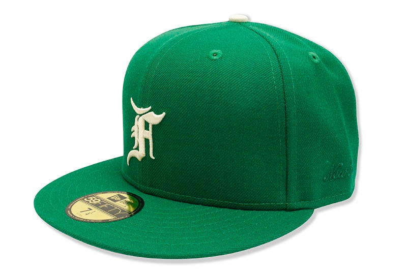 NEW ERA FEAR OF GOD ESSENTIALS 59FIFTY FITTED CAP (KELLY GREEN)