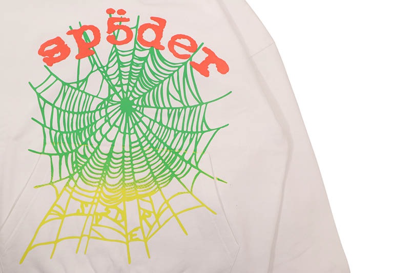 SP5DER OG WEB GRADIENT HOODIE (WHITE) | Brand,S-Z,SP5DER