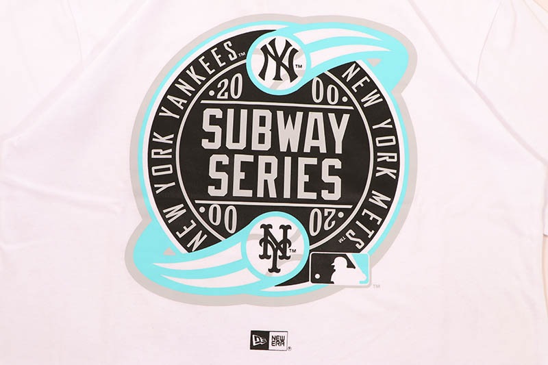 NEW ERA NEW YORK YANKEES SUBWAY SERIES COTTON TEE (WHITE) 14856702