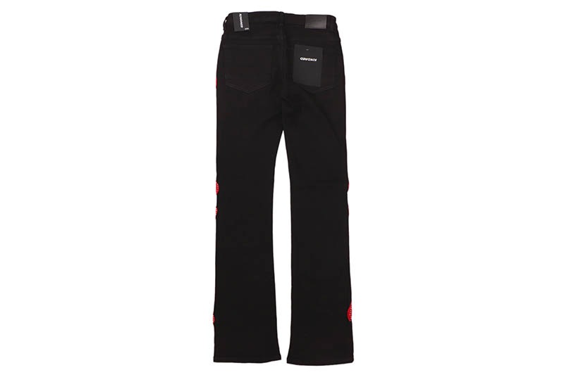 KINDRED STACKED BONE LINE DENIM PANTS (KD2215:JET BLACK) | Brand 