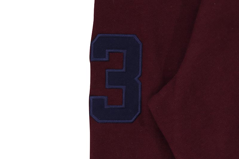 POLO RALPH LAUREN TRIPLE PONY GRAPHIC HOODIE (MAROON)