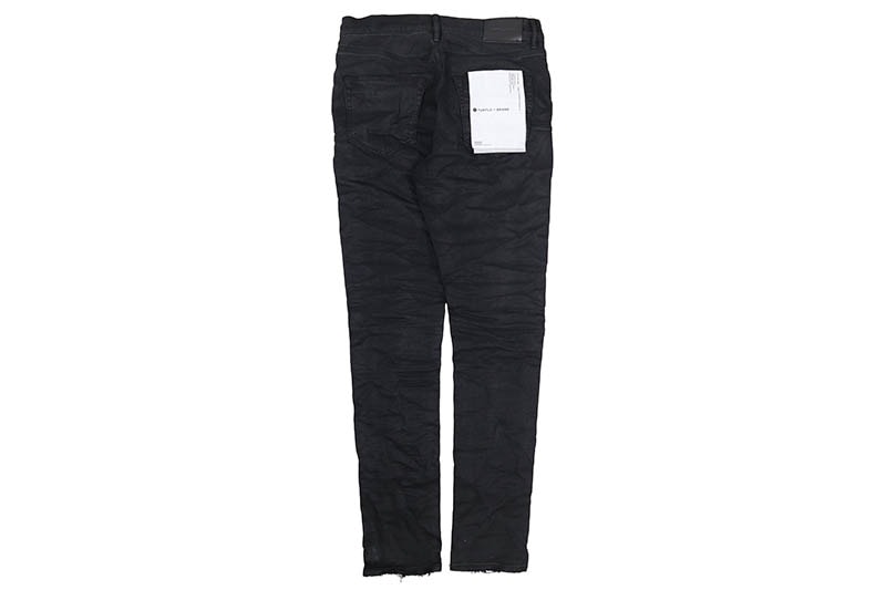 PURPLE BRAND LOW RISE SKINNY JEAN (P001-BLR:BLACK RESIN) | Brand