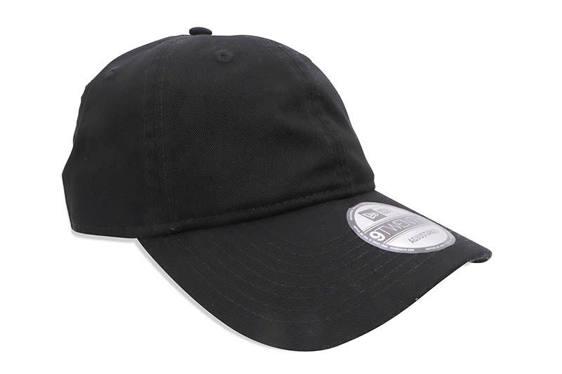 NEW ERA 9TWENTY WASHED COTTON CLOTH STRAP BASIC CAP (BLACK) 13562198