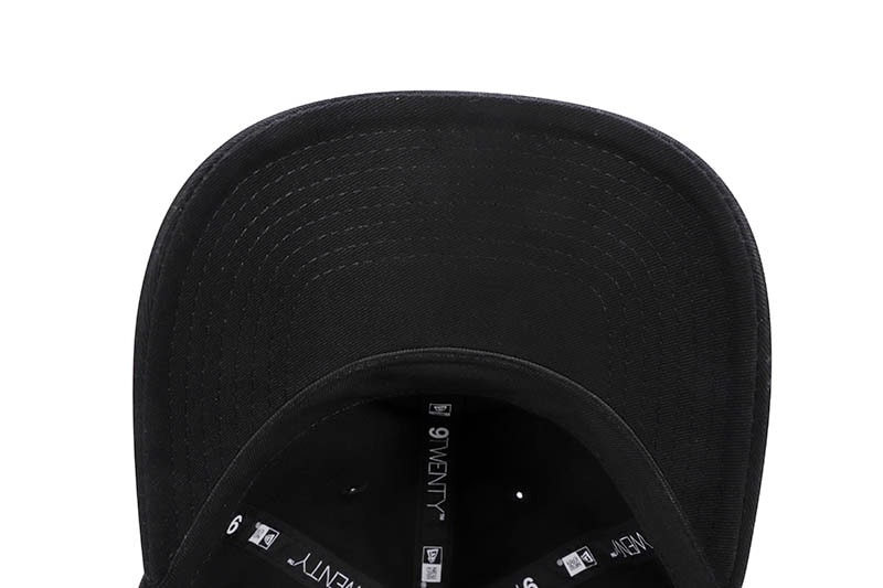 NEW ERA 9TWENTY WASHED COTTON CLOTH STRAP BASIC CAP (BLACK) 13562198