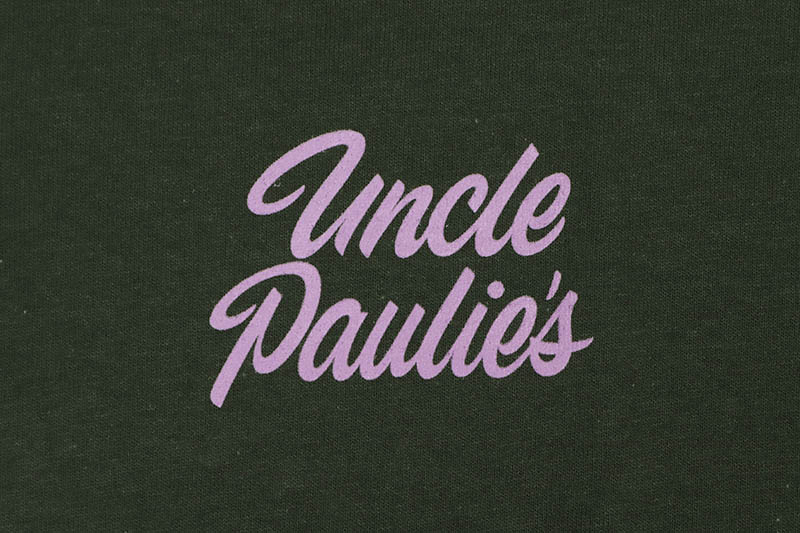 UNCLE PAULIE'S 3RD STREET TEE (FOREST GREEN)