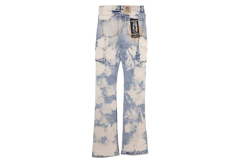 ARMOR JEANS OIL PAINT MID-RISE STACKED JEANS (AJ19SK-2:LT