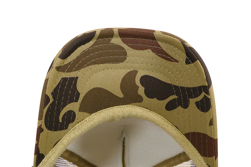 RAW TRUCKER HAT (DUCK CAMO)