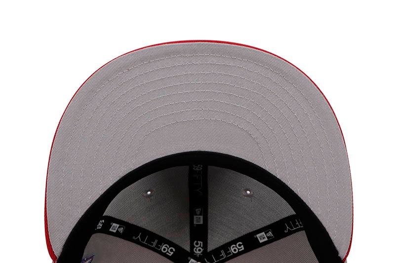 NEW ERA SEATTLE MARINERS 59FIFTY FITTED CAP (40TH ANNIVERSARY CUSTOM SIDE PATCH/GREY UNDER VISOR/GREY RED) 14693465