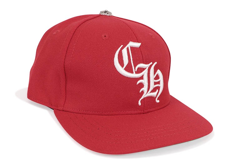 CHROME HEARTS ESSENTIALS LA EXCLUSIVE BASEBALL CAP (RED)