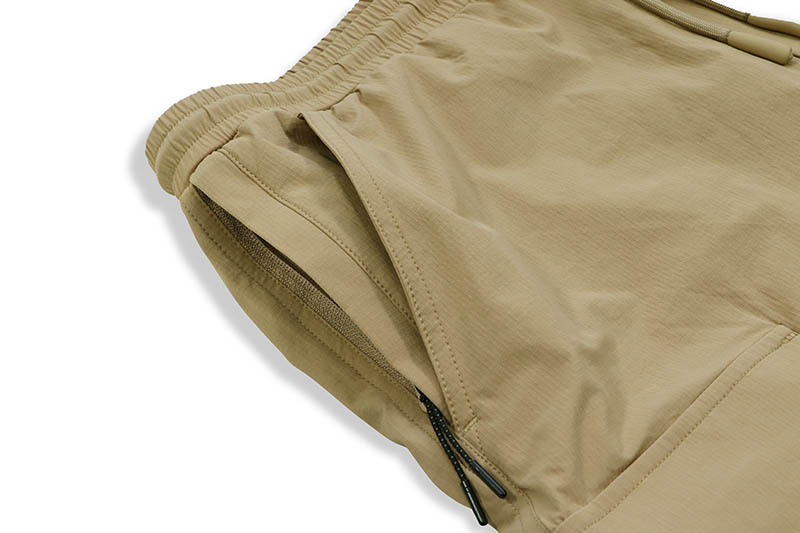 PRO CLUB COMFORT STRETCH NYLON CARGO SHORT - 9 1/2 INCH INSEAM (KHAKI) 13PC0506