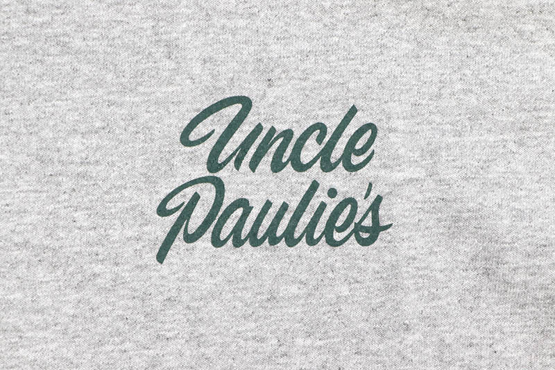 UNCLE PAULIE'S 3RD STREET TEE (HEATHER GREY)