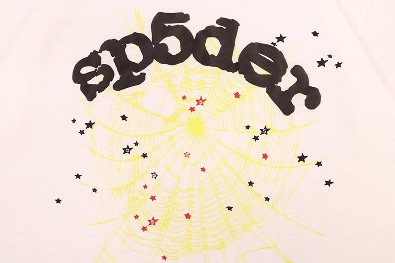 SP5DER YELLOW WEB T-SHIRTS | Brand,S-Z,SP5DER | GROWAROUND