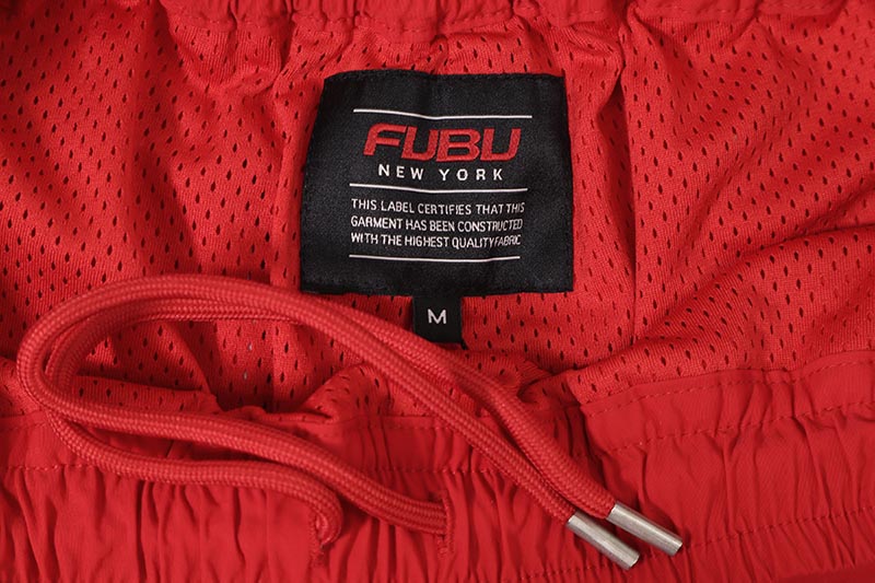 FUBU NYLON SHORT PANTS (FAM-51501:RED)