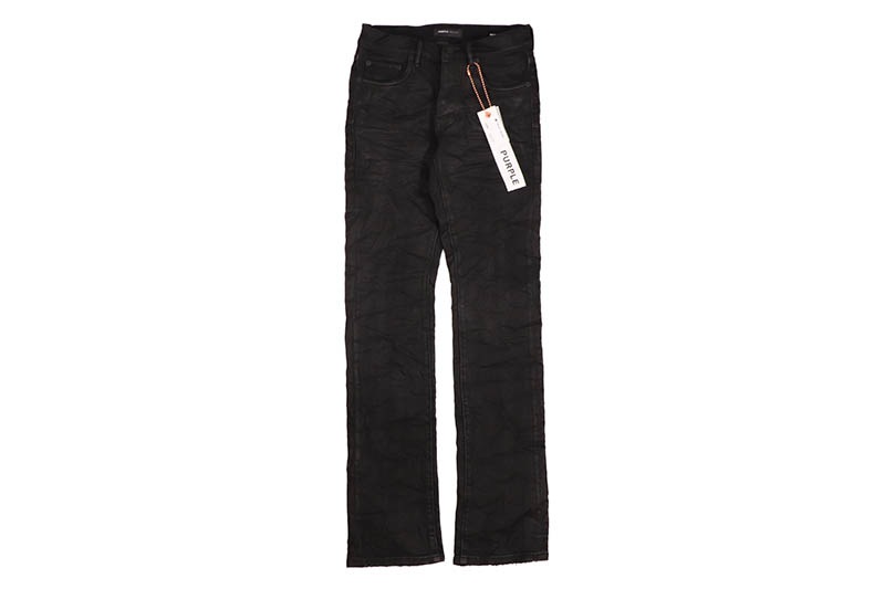 PURPLE BRAND LOW RISE FLARE JEAN (P004 BLRE823:BLACK RESIN)