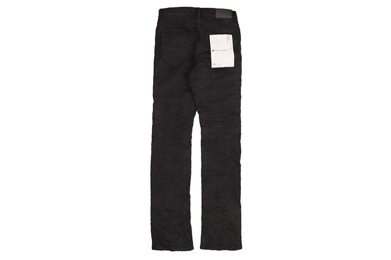 PURPLE BRAND LOW RISE FLARE JEAN (P004 BLRE823:BLACK RESIN)