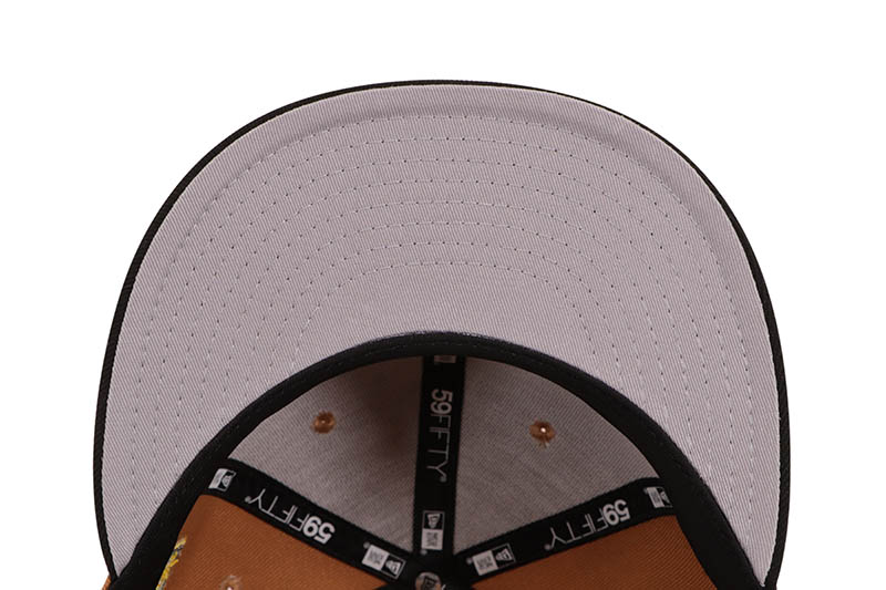 NEW ERA SEATTLE MARINERS 59FIFTY FITTED CAP (40TH ANNIVERSARY CUSTOM SIDE PATCH/GREY UNDER VISOR/LIGHT BRONZE BLACK) 14439535