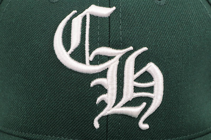 CHROME HEARTS ESSENTIALS LA EXCLUSIVE BASEBALL CAP (GREEN)