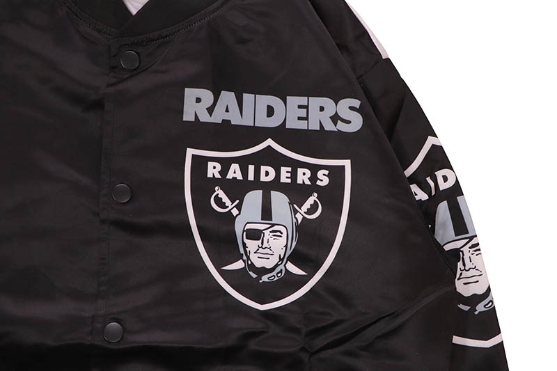 CHALK LINE LAS VEGAS RAIDERS FANIMATION SATIN JACKET (CL23LV000