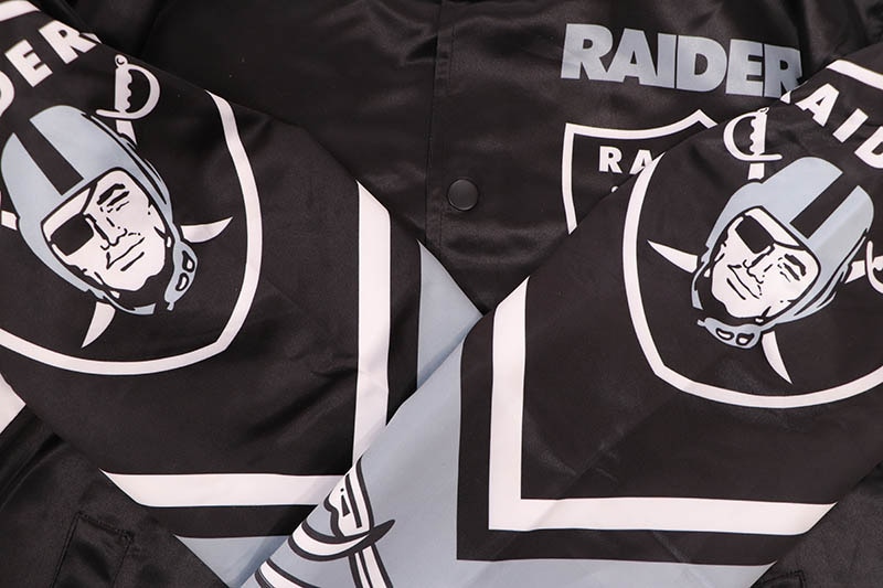 CHALK LINE LAS VEGAS RAIDERS FANIMATION SATIN JACKET (CL23LV000