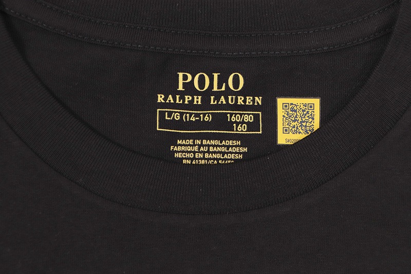 POLO RALPH LAUREN BOYS SIGNATURE PONY T-SHIRTS (323832904036:POLO BLACK)