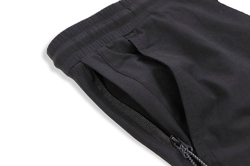 PRO CLUB COMFORT STRETCH NYLON CARGO SHORT - 9 1/2 INCH INSEAM (BLACK) 13PC0506