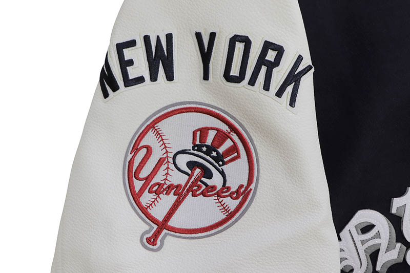 PRO STANDARD NEW YORK YANKEES OLD ENGLISH LOGO WOOL VARSITY JACKET