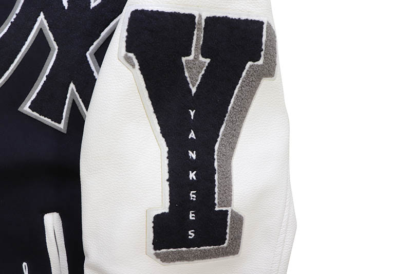 PRO STANDARD NEW YORK YANKEES OLD ENGLISH LOGO WOOL VARSITY JACKET